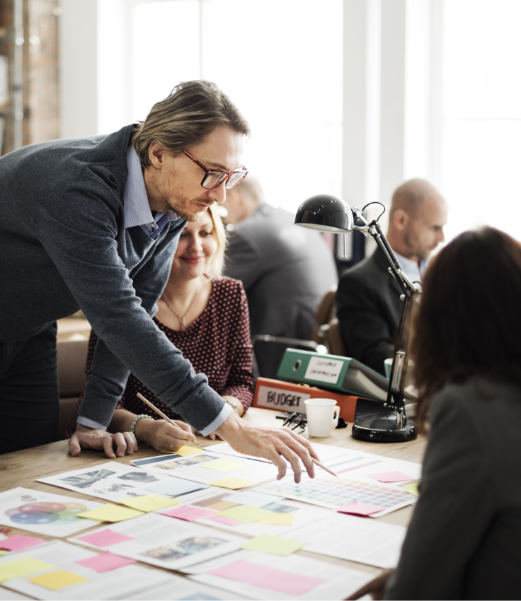 Team working together